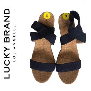 🆕 Lucky Brand | Navy Elastic Strap Stack